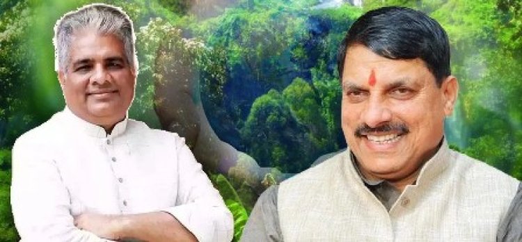 मुख्यमंत्री डॉ. यादव ने केंद्रीय पर्यावरण मंत्री भूपेंद्र यादव को दी बधाई