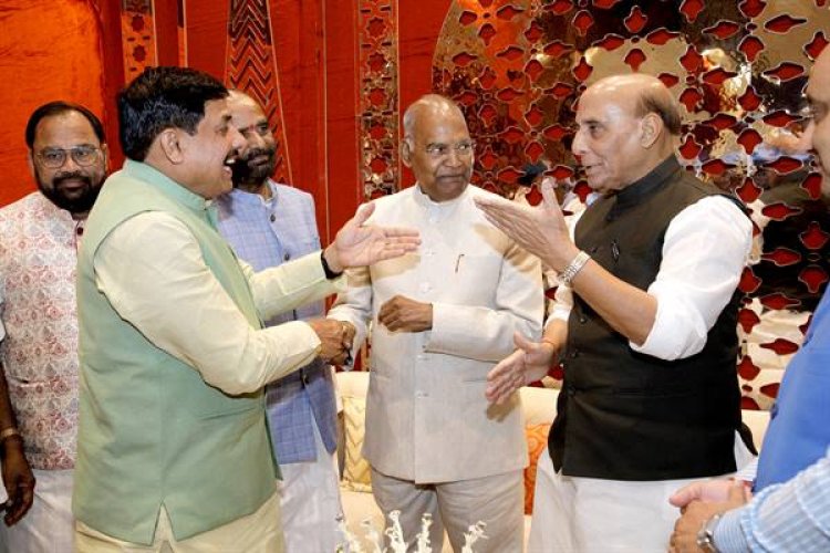 मुख्यमंत्री  डॉ. यादव नई दिल्ली में विवाह समारोह में शामिल हुए