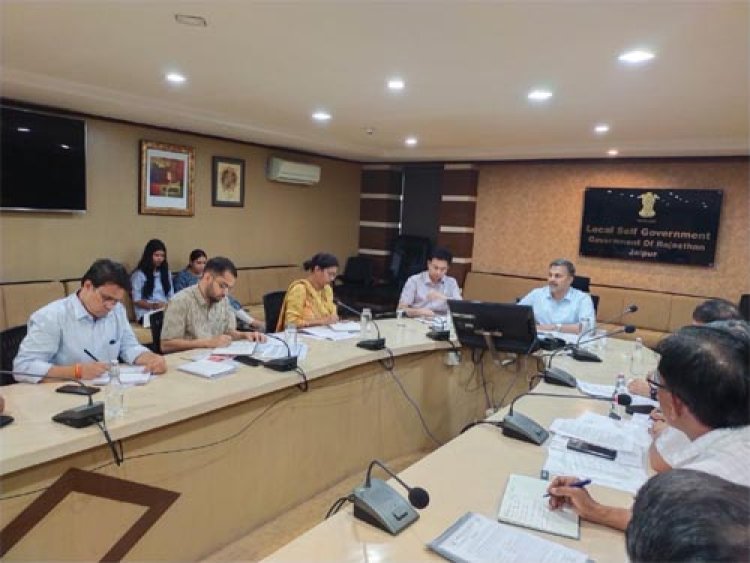 मानसून की तैयारियों में जुटा स्वायत्त शासन विभाग, शासन सचिव ने तैयारियों को लेकर किया मंथन