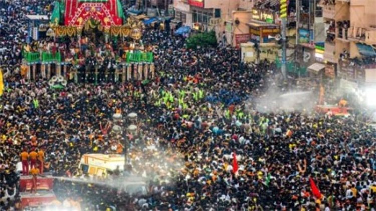 जगन्नाथ रथ यात्रा: उम्मीद से कहीं ज्यादा भीड़ उमड़ी, 600 श्रद्धालु घायल