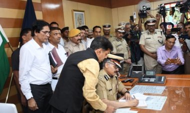 राजस्थान पुलिस को मिला नया नेतृत्व, आईपीएस राजीव कुमार शर्मा ने संभाला पुलिस महानिदेशक का कार्यभार