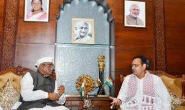 मुख्यमंत्री शर्मा ने राज्यपाल से की मुलाकात, राजस्थान के विकास से जुड़े मुद्दों पर की चर्चा 