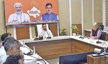 ‘राइजिंग राजस्थान’ एमओयू समीक्षा बैठक, अब तक 4 लाख करोड़ रुपये से अधिक के एमओयू 