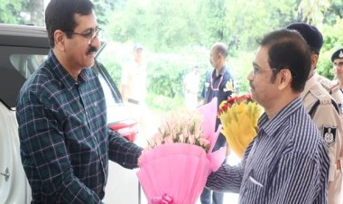 मनोनीत मुख्य न्यायाधिपति का राजभवन में हुआ आगमन