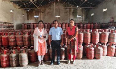 खाद्य विभाग की अवैध घरेलू गैस सिलेंडर पर बड़ी कार्रवाई,1619 नग गैस सिलेंडर जब्त