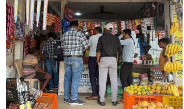 कोटपा एक्ट के तहत तंबाकू बिक्री पर कार्रवाई