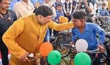 प्रदेश में इस वर्ष स्कूल के बच्चों को 4.30 लाख साइकिल की जाएंगी वितरित
