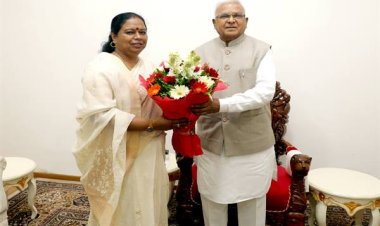 राज्यपाल पटेल ने महापौर मालती राय को दी बधाई
