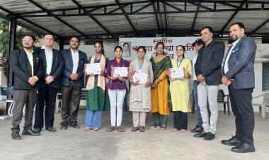 जगननाथ उत्कृष्ट विद्यालय, भारत ज्योति विद्यालय और शासकीय नवीन हाई स्कूल महाराजपुर के मेधावी छात्रों का हुआ सम्मान