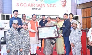 जशपुर के पीएमश्री विद्यालय में अब एनसीसी एयर स्क्वाड्रन शुरू होगी