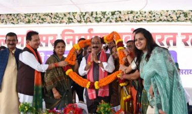 प्रदेश के उपमुख्यमंत्री अरुण साव ने सरायपाली में 13 विकास कार्यों का किया लोकापर्ण एवं भूमिपूजन