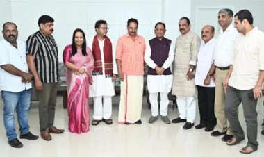 मुख्यमंत्री साय से केरल एवं ओडिशा के सांसदों के प्रतिनिधिमंडल ने की सौजन्य मुलाकात