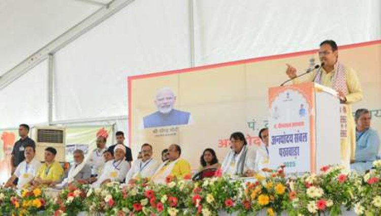 हमने डेढ़ साल में किए पूर्ववर्ती सरकार के पांच साल से ज्यादा काम: मुख्यमंत्री भजनलाल शर्मा
