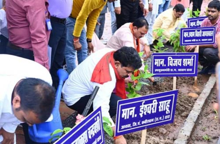 पर्यावरण संरक्षण जनभागीदारी से ही संभव है :उपमुख्यमंत्री विजय शर्मा