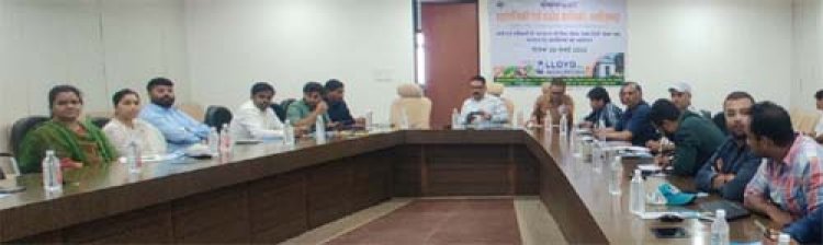फल एवं सब्जियों के भण्डारण हेतु सोलर पॉवर मिनी कोल्ड रूम की स्थापना विषय पर तकनीकी कार्यशाला संपन्न