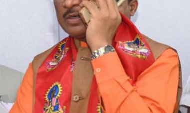 मुख्यमंत्री विष्णु देव साय दिव्य शिव महापुराण कथा के समापन समारोह में वर्चुअली हुए शामिल