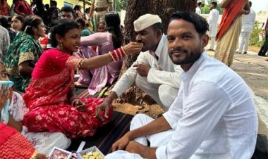 केन्द्रीय जेल रायपुर में बंदियों ने अपनी बहिनों के साथ मनाया रक्षाबंधन पर्व