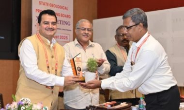 राज्य स्तरीय भू-वैज्ञानिक कार्यक्रम मंडल छत्तीसगढ़ 2025 की रजत महोत्सव की 25 वीं बैठक हुई आयोजित