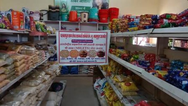 आमजन को पसंद आ रहे सहकारी संस्थाओं-समितियों के मिलेट आउटलेट्स