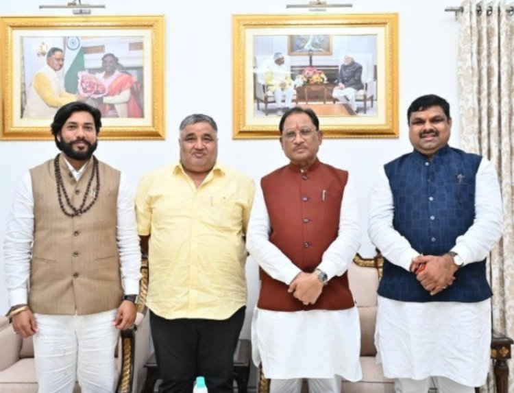 मुख्यमंत्री साय ने गजेंद्र यादव, गुरु खुशवंत साहेब एवं राजेश अग्रवाल को दी शुभकामनाएँ