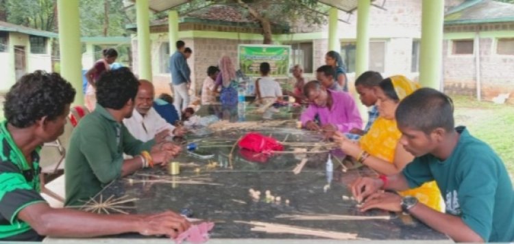 बांस आभूषण एवं शिल्पकला निर्माण पर कार्यशाला का आयोजन