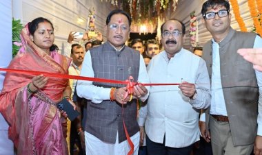 मुख्यमंत्री विष्णु देव साय ने रायगढ़ जिले के ग्राम गढ़ उमरिया में नवगुरुकुल का किया शुभारंभ