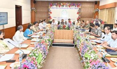 मुख्यमंत्री विष्णु देव साय की अध्यक्षता में यूनिफाइड कमांड की बैठक आयोजित