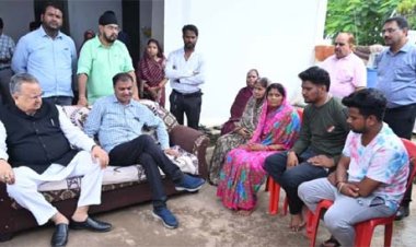 विधानसभा अध्यक्ष ने बजरंगपुर-नवागांव प्रकरण में पीड़ित परिवारों से की मुलाकात