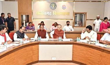 प्रधानमंत्री नरेन्द्र मोदी के छत्तीसगढ़ आगमन की तैयारियों को लेकर उच्च स्तरीय बैठक सम्पन्न