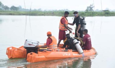 राज्य स्तरीय बाढ़ आपदा मॉक ड्रिल का आयोजन