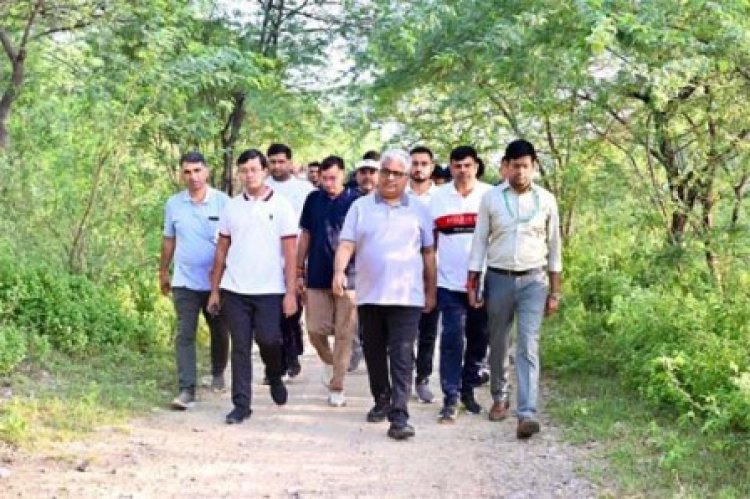 केंद्रीय पर्यावरण, वन एवं जलवायु परिवर्तन मंत्री ने भिवाड़ी में किया, पर्यावरण एवं स्वच्छता
