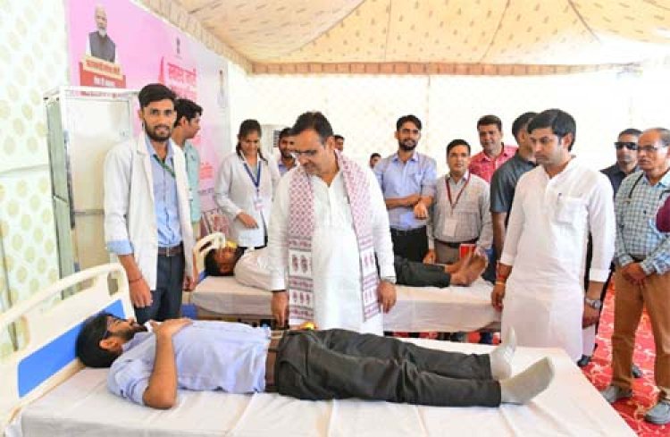 'सेवा पखवाड़ा' में राजस्थान ने कायम की मिसाल