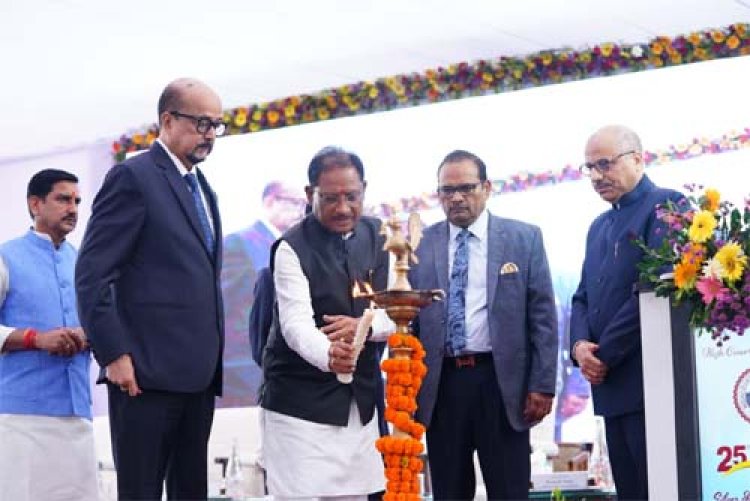 HC का रजत जयंती समारोह: इन्फ्रास्ट्रक्चर और संसाधनों की उपलब्धता के साथ समय पर न्याय उपलब्ध कराने राज्य सरकार कटिबद्ध: CM साय