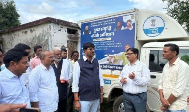 प्रदेश के गांव-गांव में चल रहा है "दुग्ध समृद्धि संपर्क" अभियान