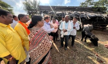 दुग्ध समृद्धि संपर्क अभियान: मंत्री भूरिया ने झाबुआ में पशुपालकों से की सीधी बात