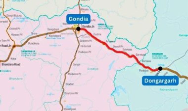 गोंदिया–डोंगरगढ़ चौथी रेल लाइन से छत्तीसगढ़ को मिलेगा विकास का नया ट्रैक