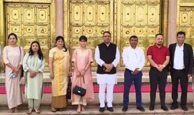 मेघालय विधानसभा की प्राक्कलन समिति ने किया राजस्थान विधानसभा का अध्ययन भ्रमण