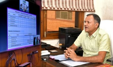 मुख्य निर्वाचन अधिकारी ने अंता विधानसभा उपचुनाव-2025 तैयारियों की समीक्षा कर कार्मिकों को अधिक संवेदनशील और सतर्क रहकर कार्य करने के दिए निर्देश