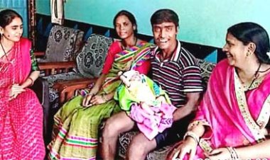 पोषण बन रही गर्भवती माताओं के लिए वरदान पुष्पा ने दिया स्वस्थ बेटी को जन्म