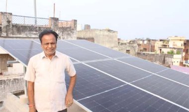 सोलर सिस्टम लगाकर खुद ही बिजली के निर्माता बन रहे हैं: भरत अग्रवाल