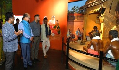 राज्यपाल रमेन डेका ने भव्य जनजातीय संग्रहालय का लिया जायजा