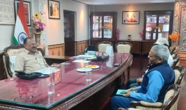 विधानसभा अध्यक्ष से ए.सी.बी. महानिदेशक और जयपुर पुलिस आयुक्त की शिष्टाचार भेंट