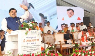 मुख्यमंत्री डॉ. यादव ने इंदौर में किया अमृत 2.0 योजना,कायाकल्प योजना एवं मुख्यमंत्री नगरीय क्षेत्र अधोसंरचना निर्माण योजना अंतर्गत करोड़ों के विकास कार्यों का भूमिपूजन