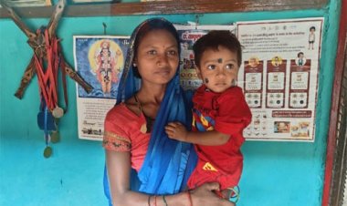 सही पोषण से नन्हे मानव को कुपोषण से मिली निजात