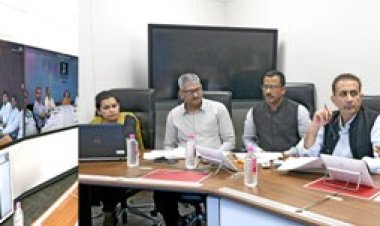 जनगणना-2027 के पूर्व परीक्षण की तैयारी के संबंध में समीक्षा बैठक का आयोजन