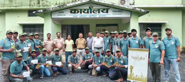 युवाओं को वन्यजीव पर्यटन एवं पर्यावरण संरक्षण की दी गई गहन जानकारी