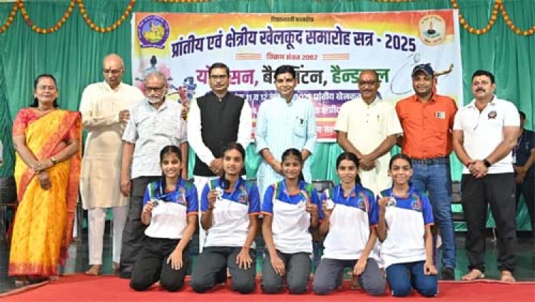 खेल शारीरिक ही नहीं बल्कि मानसिक विकास में सहायक: राजस्व मंत्री टंक राम वर्मा