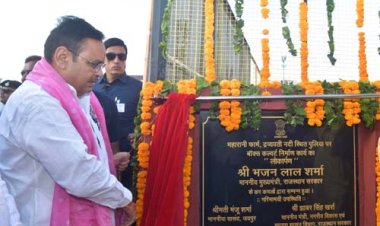 मुख्यमंत्री भजनलाल शर्मा के नेतृत्व में प्रदेश का सड़क तंत्र बन रहा मजबूत