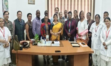 रवांडा प्रतिनिधिमंडल ने किया कैलाशनाथ काटजू चिकित्सालय भोपाल का भ्रमण, प्रयासों की सराहना की