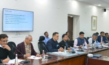 मुख्य सचिव ने आरआरजीआईएस-24 में हुए एमओयू के धरातल पर प्रगति की समीक्षा की